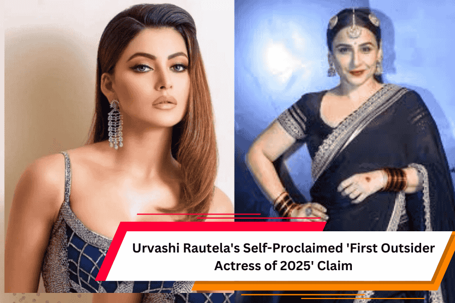 Urvashi Rautela's 'First Outsider Actress of 2025' Claim