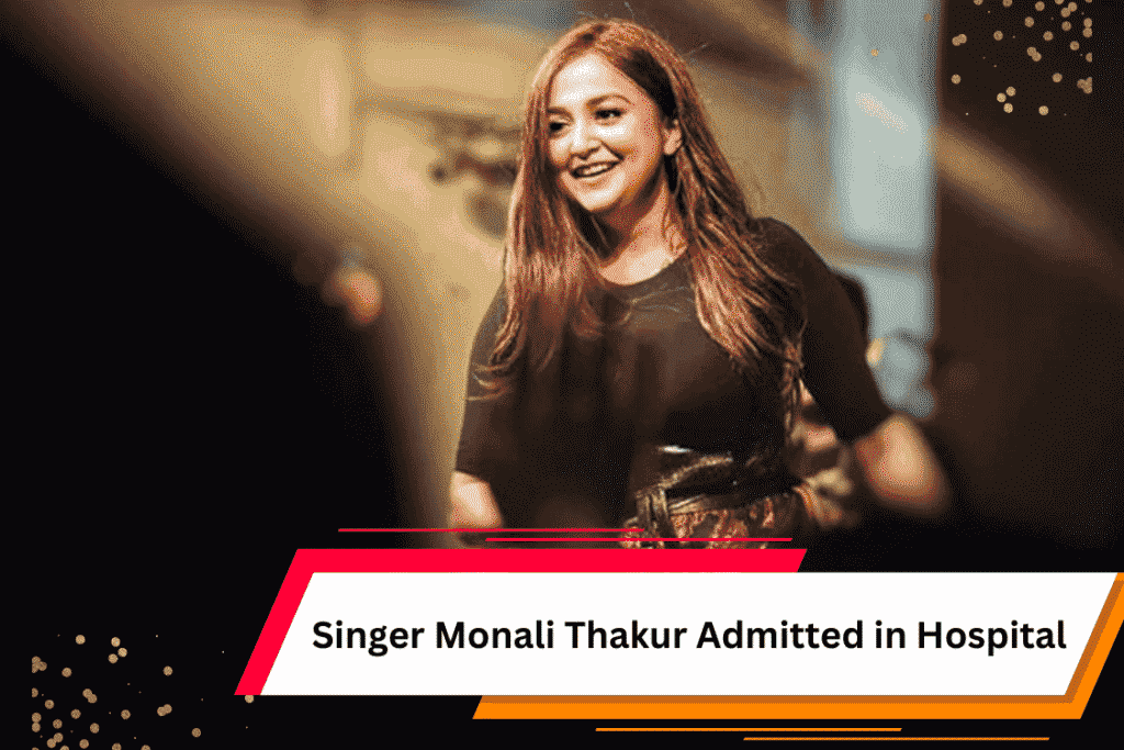 Singer Monali Thakur Stop her concert midway Due to breathing difficulties.
