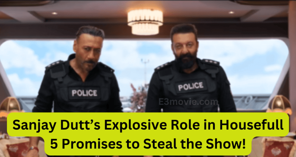 Sanjay Dutt’s Explosive Role in Housefull 5