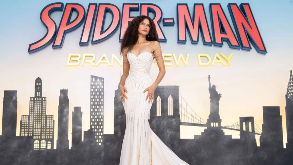 Zendaya Turns Heads at Spider-Man: Brand New Day London premiere in Tamara Ralph gown